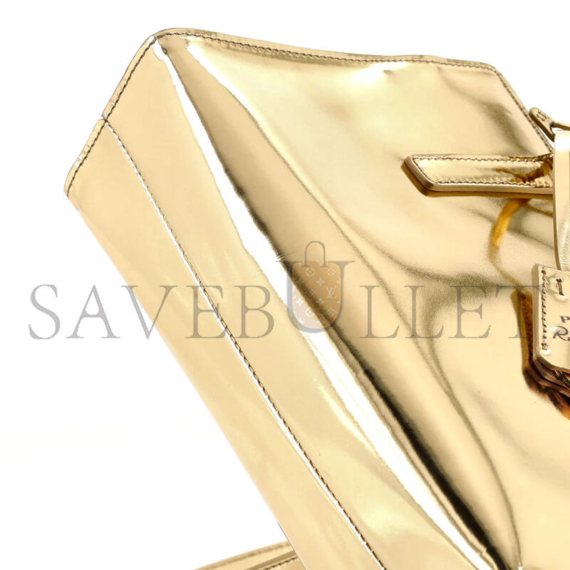Pra*a re-edition 1995 tote spazzolato leather mini 1ba357 (22*15*6.5cm)